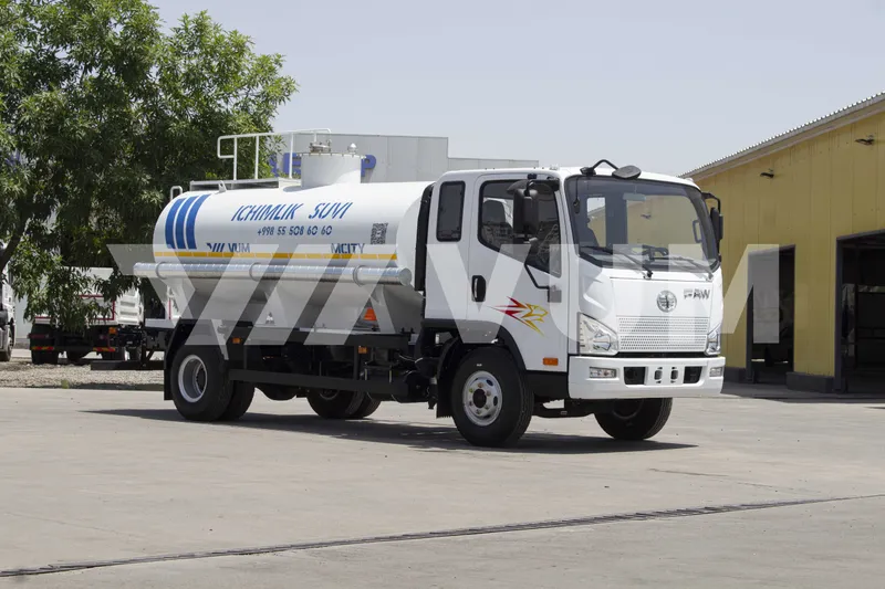 Таййор! Ичимлик сув ташувчи (водовоз питьевой воды) FAW Tiger V (6 м³)