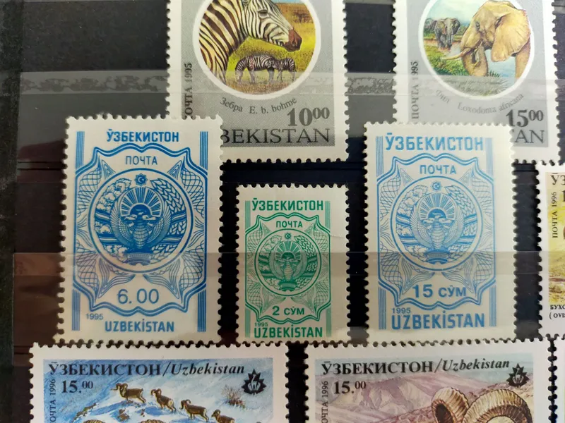 Продажа почтовых марок Узбекистана с 1992 года — фото 1