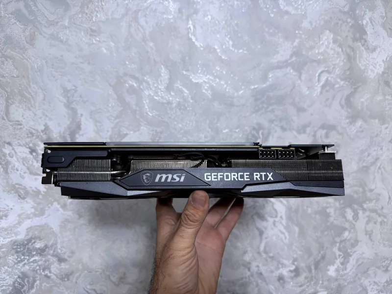 MSI Gaming Z Trio LHR RTX 3060 Ti videokartasi 2