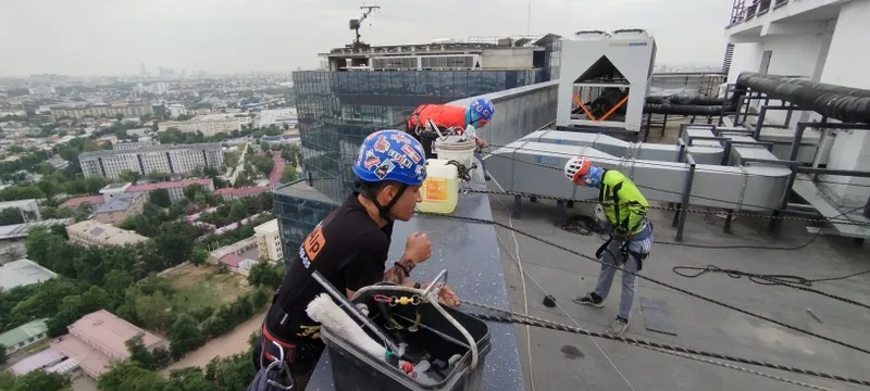 Альпинисты. Клининг. Покраска. Монтаж. Вентиляция. — фото 7
