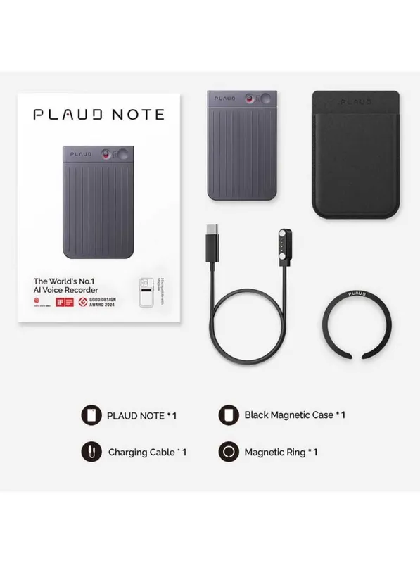 Диктофон c AI - Plaud Note Pro! Доставка по Ташкенту - Бесплатно! — фото 3