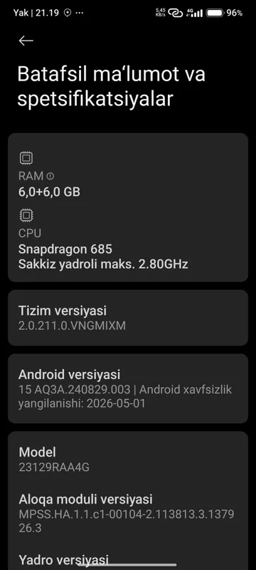 Redmi note 13 3