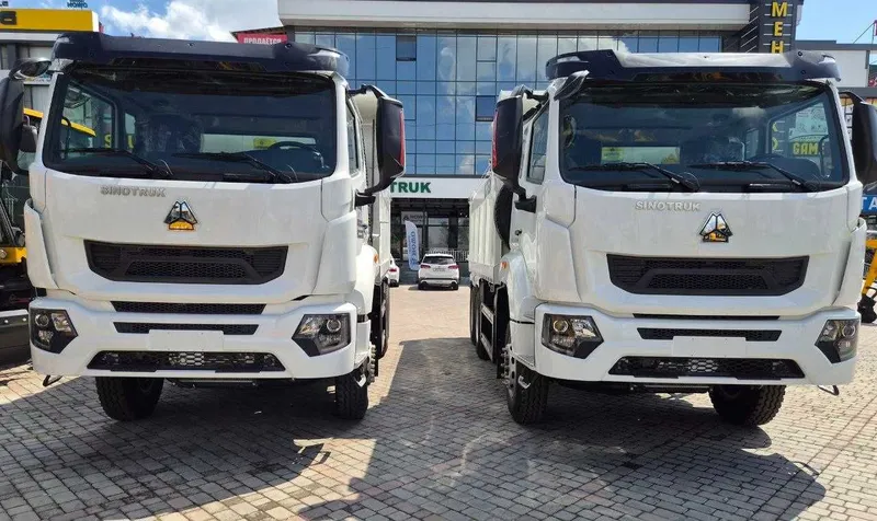 Автосамосвал Homan-M7 6x4 - 15 т / 13 куб.м Sunhunk — фото 2 Автосамосвал Homan-M7 6x4 - 15 т / 13 куб.м Sunhunk — фото 2