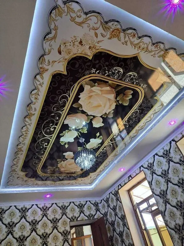 Natyajnie potolki natyajnoy potolok fabrika ceiling — фото 4