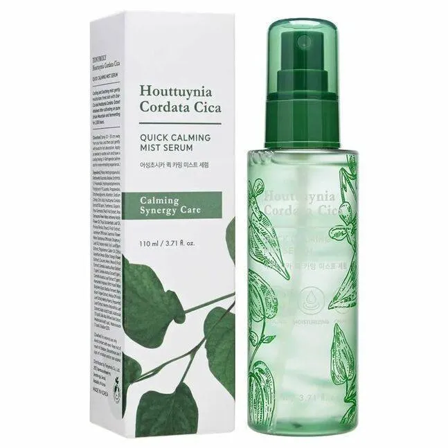 Успокаивающая сыворотка-мист TONYMOLY Houttuynia Cordata Cica Quick Calming Mist Serum 1