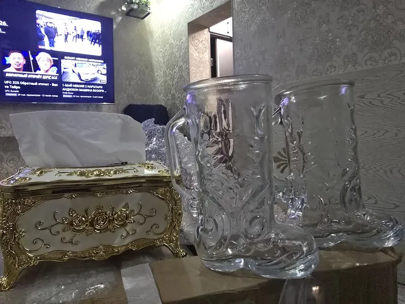 Shisha bokallar 6 dona (yangi) 2 Shisha bokallar 6 dona (yangi) 2