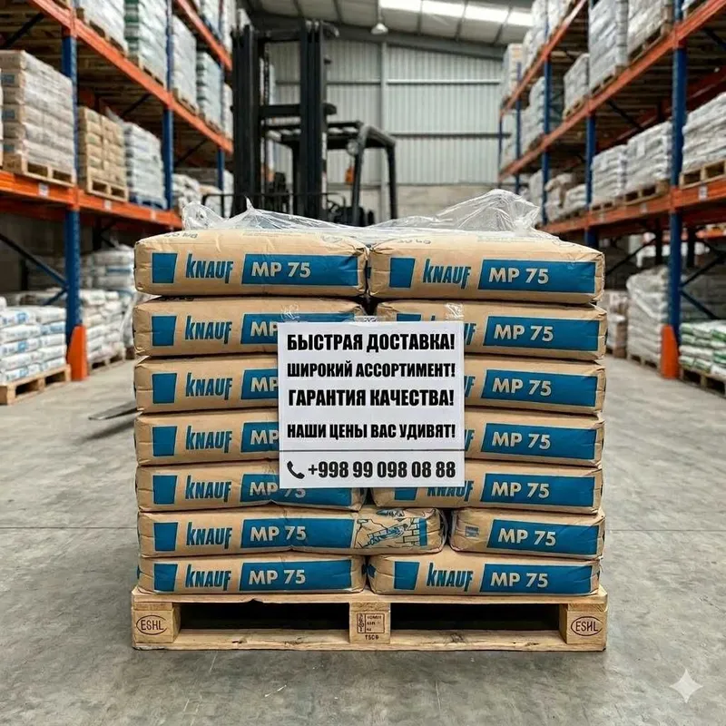 Knauf MP 75 (Кнауф МП-75)— это универсальная сухая штукатурная смесь Knauf MP 75 (Кнауф МП-75)— это универсальная сухая штукатурная смесь