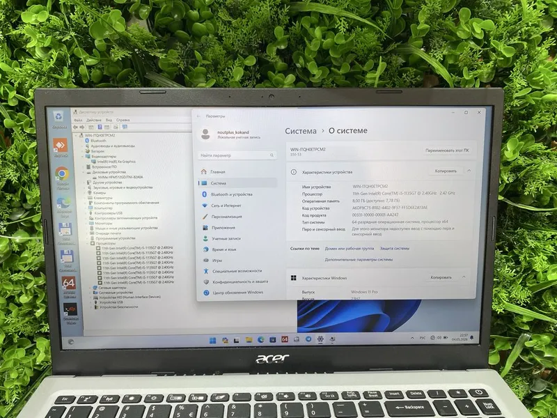 Acer i5 yangi pokalena dasturlash va IT uchun — фото 5