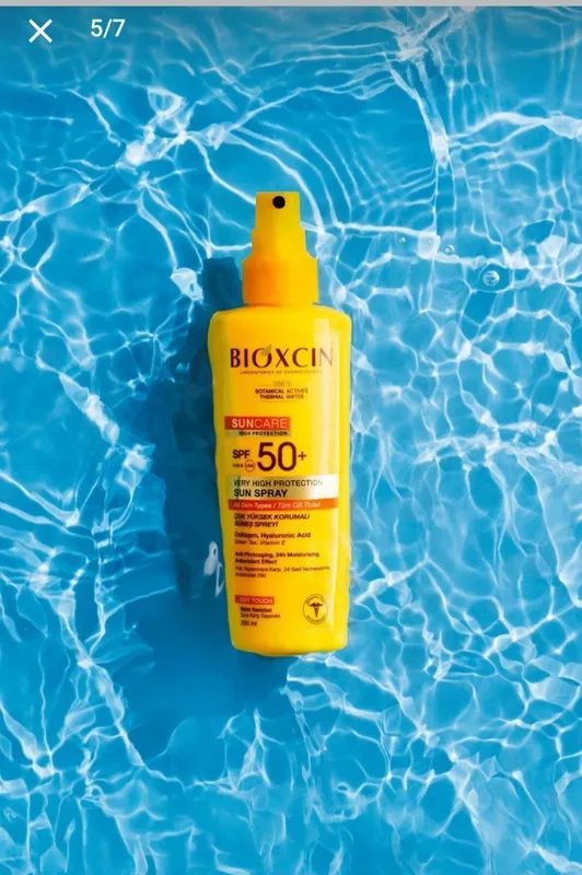Bioxcin SunCare SPF 50+ Солнцезащитный спрей 200 мл (Турция) 5