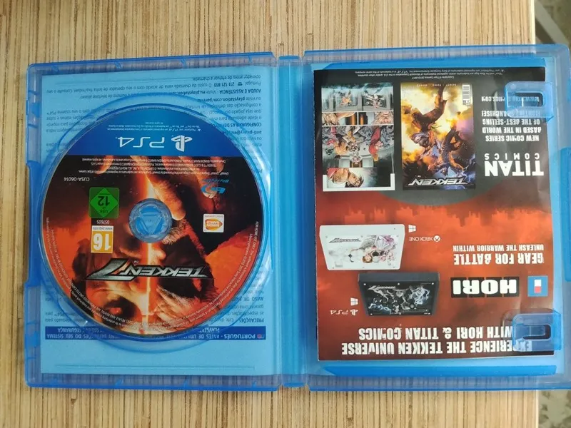 оригинальный диск Tekken 7 на Playstation 4 2