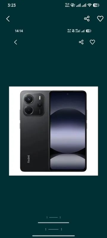 Xiaomi not 14 sotiladi ideal 6+6 128 gb karopka dakument