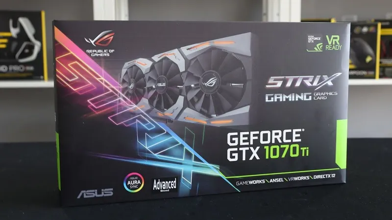 Asus Strix Gaming Gtx 1070 ti 8gb 3