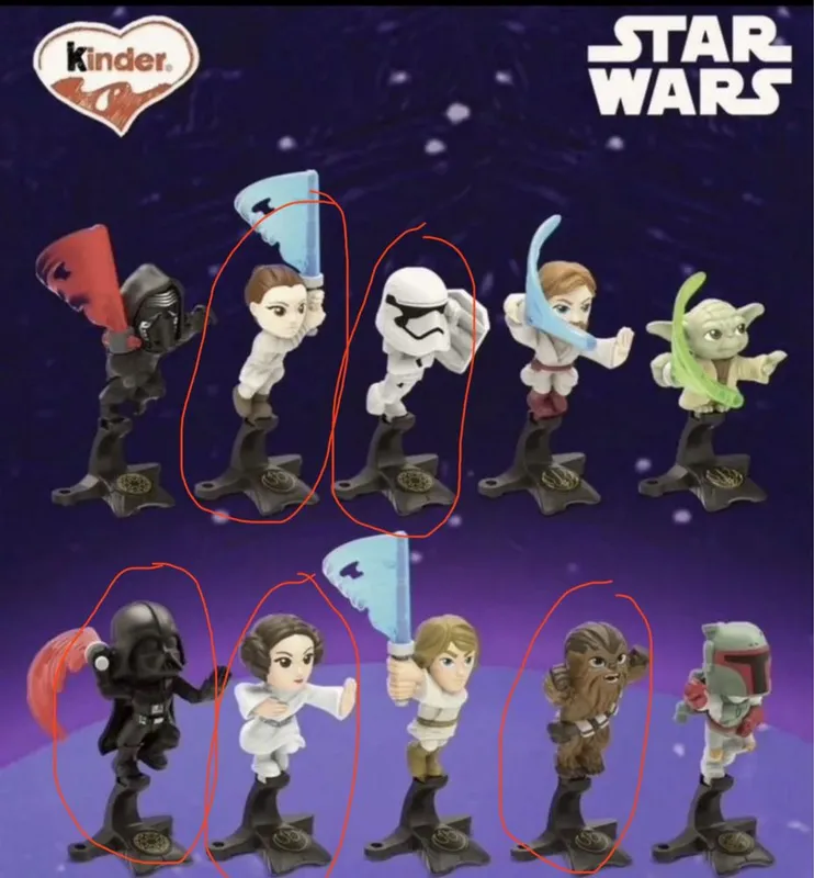 Киндер Star Wars (звездные войны)