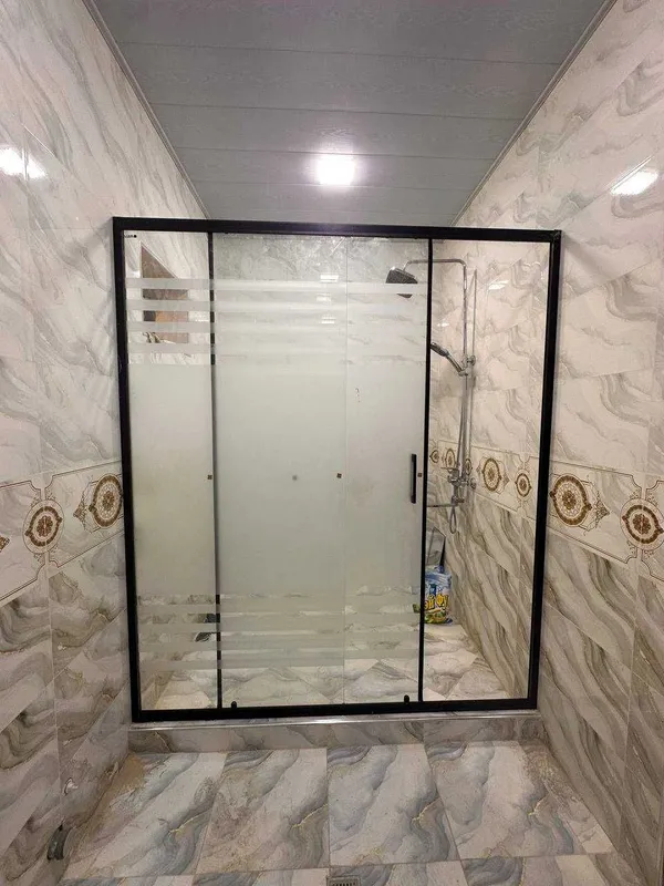 Душ кабина Стеклянные перегородка Dush kabina dush oyna tusiqlari — фото 5