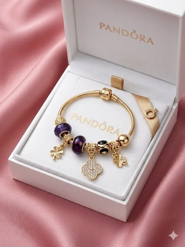 Браслет, бижутерия, Pandora, браслет для женщин 7