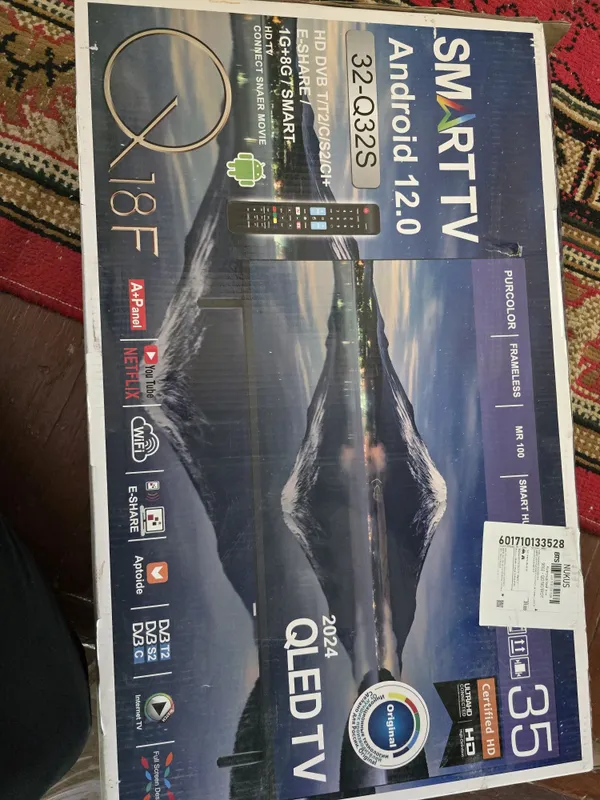 32-Q32S Android 12 QLED TV i Q18F Smart TV 32 dyuym