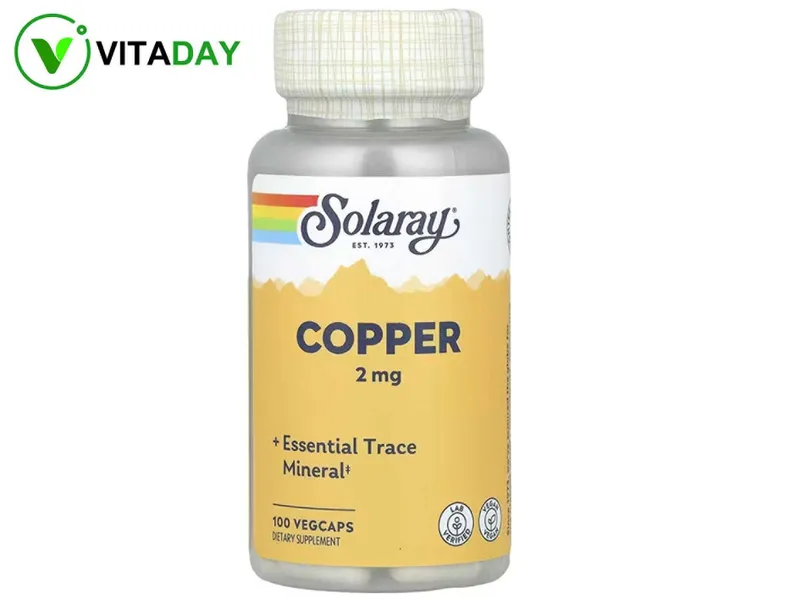 Solaray Copper copper 2 mg, медь, купер 2мг., мед мис 1 Solaray Copper copper 2 mg, медь, купер 2мг., мед мис 1