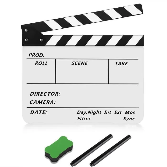 Кино хлопушка (Clapperboard) профессиональная, для съемок Кино хлопушка (Clapperboard) профессиональная, для съемок