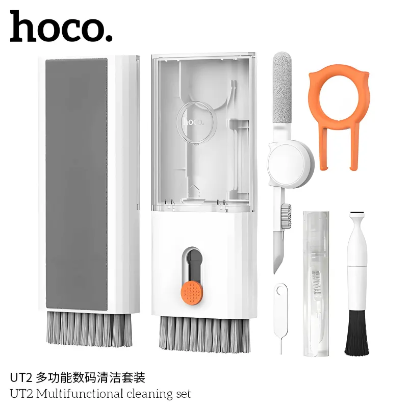 Hoco UT2 10-в-1 многофункциональный набор для очистки электроники — фото 6