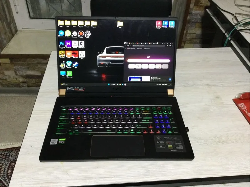 MSI GT75 STEALTH RAM 32 GB / SSD 0.5 TB / i7 10 / RTX 2070 Max Q 8 GB — фото 4