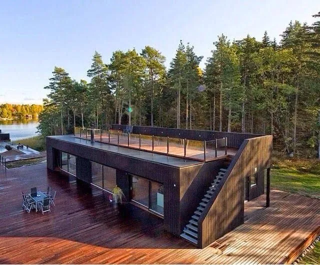 Домики и магазины разново вида из контейнера — фото 5