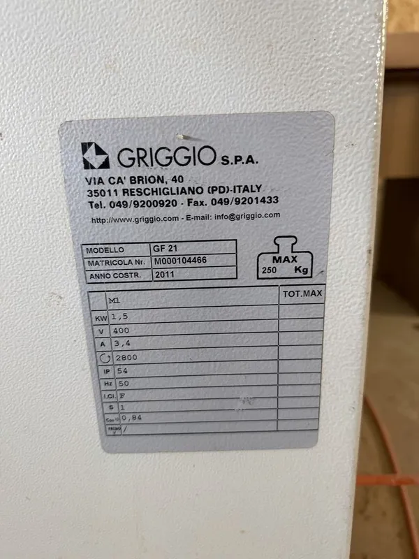 Сверлильно-присадочный станок GRIGGIO GF 21 4 Сверлильно-присадочный станок GRIGGIO GF 21 4