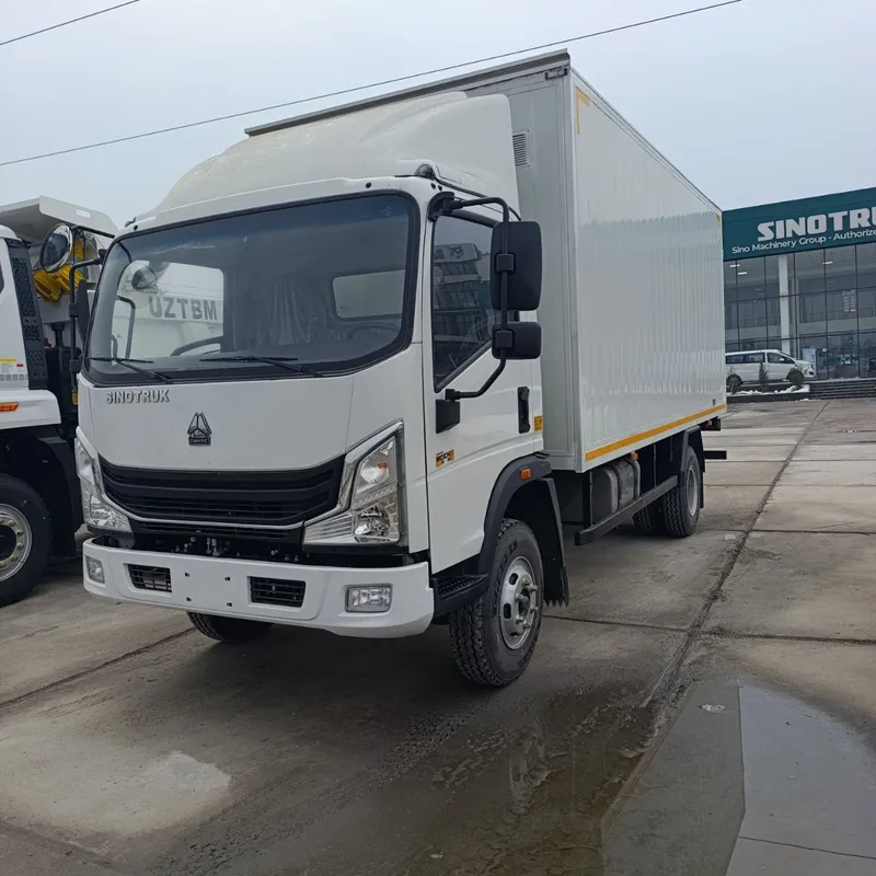 автофургон SINOTRUK HOMAN H3 4x2 CNG 6-8 тон, 22 куб.м 140 л.с. Euro 5
