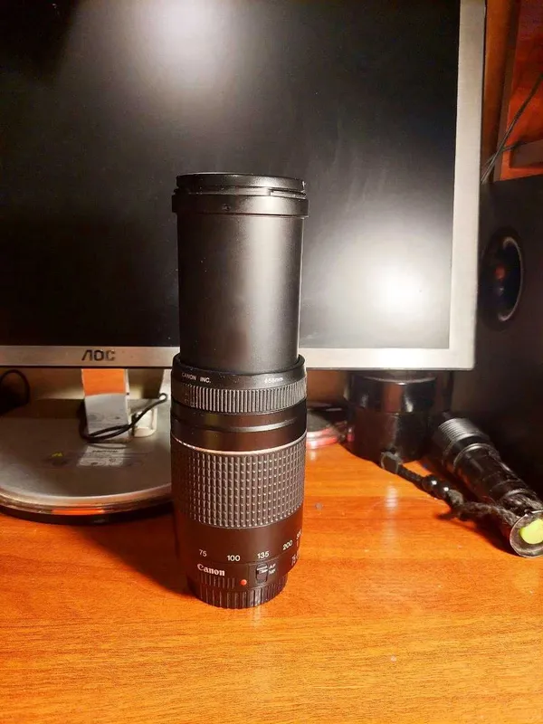 Продам объектив Canon EF-75-300 1:4-5,6 III — фото 3