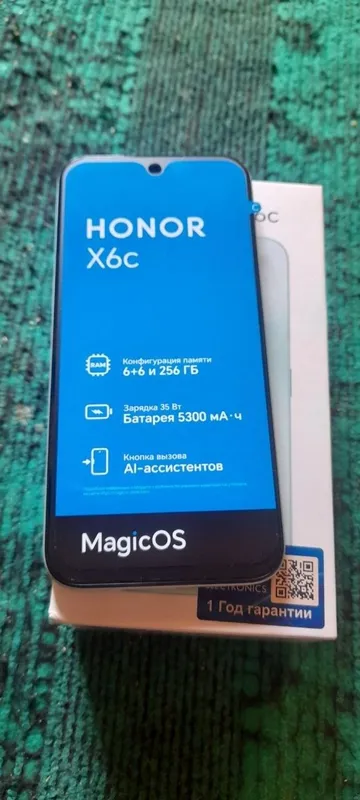 Honor x6c sotiladi xolati ideyal 6.256.gb full kamplekt — фото 4