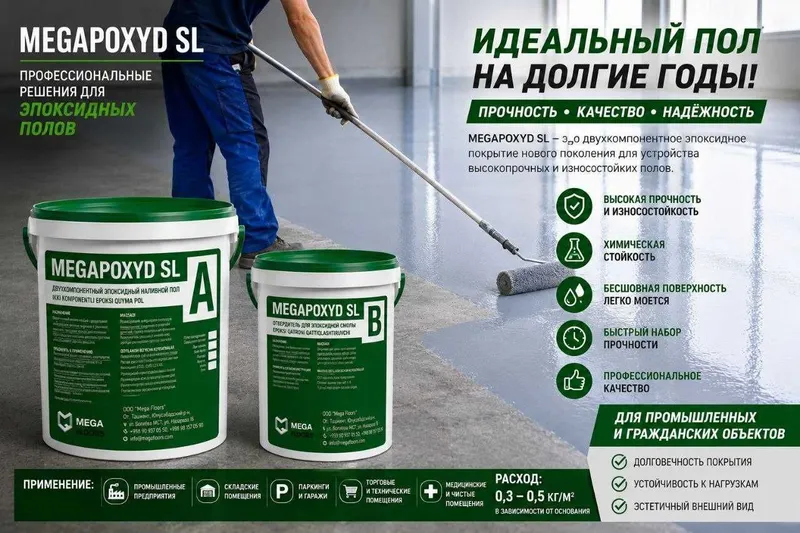 Эпоксидная наливная краска 6