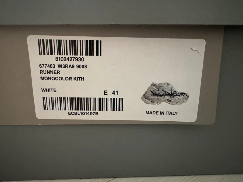 Balenciaga Runner white graffiti oyoq kiyimi 2