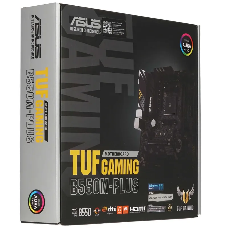 - Материнская плата MB Asus AMD AM4 TUF Gaming B550M-Plus DDR4 3 - Материнская плата MB Asus AMD AM4 TUF Gaming B550M-Plus DDR4 3