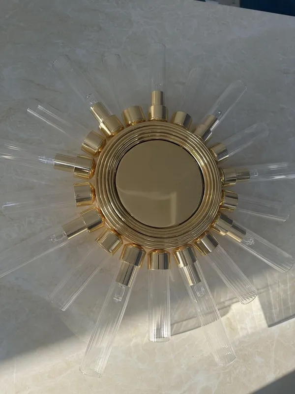 Светильник Crystal Lux Fair AP9 Gold D520 3