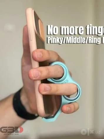 Telefon uchun ergonomik halqa ushlagich Telefon uchun ergonomik halqa ushlagich