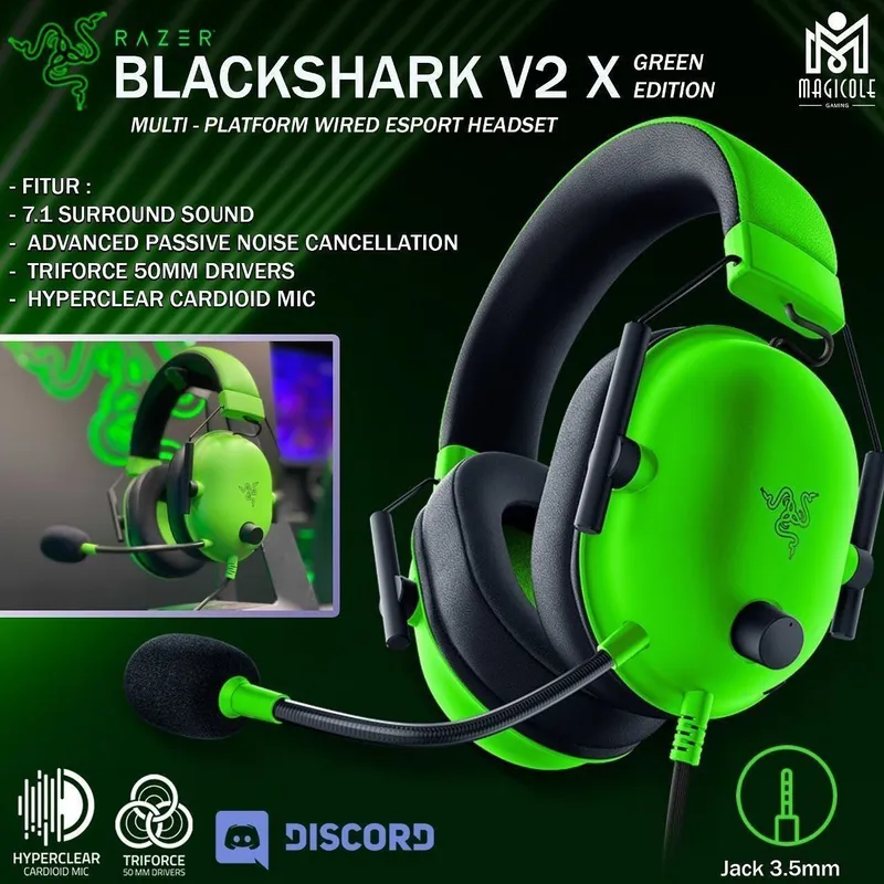 Razer Blackshark v2 x Оригинал Проводные Игровые Наушники — фото 6