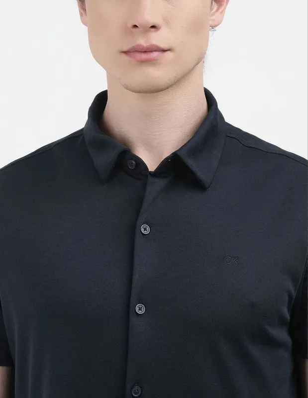 Финка Calvin Klein solid interlock shirt.p-M. 5 Финка Calvin Klein solid interlock shirt.p-M. 5