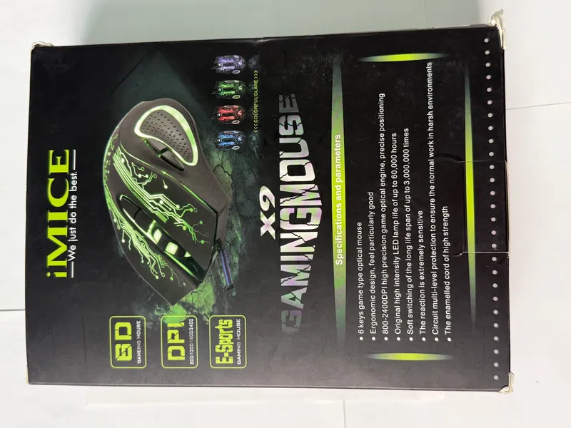 imice x9 gaming MOUSE — фото 5
