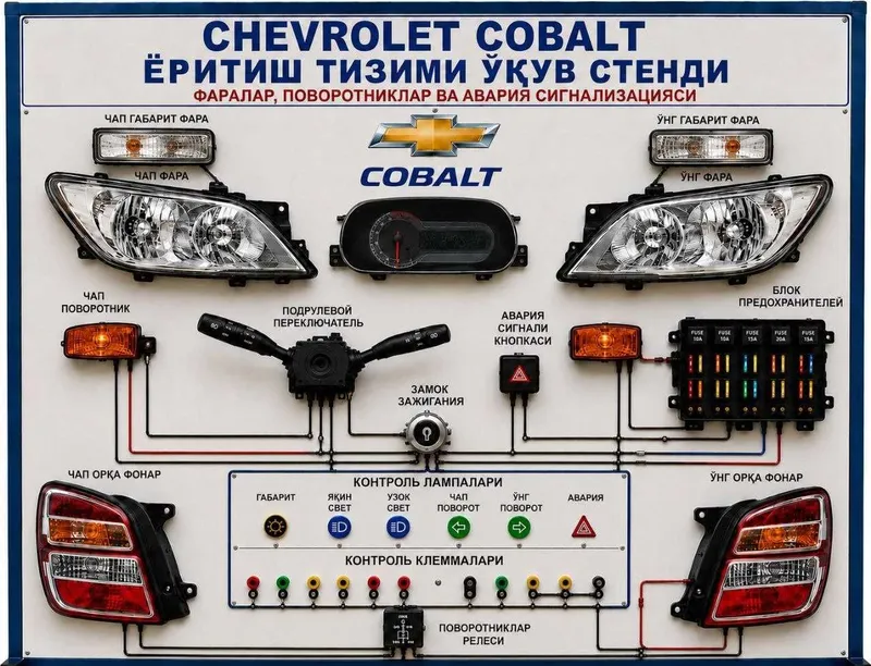 стенд для автошколы 3