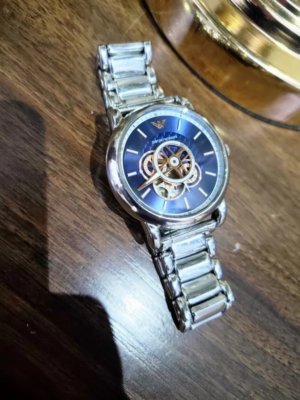 Итальянские механические часы Emporio Armani AR60036 Soat Mexanika — фото 2