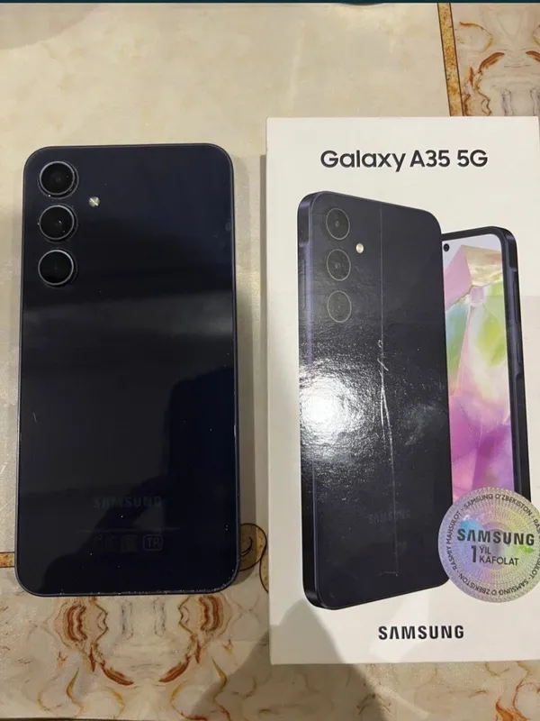 Samsung a35 sotiladi karobka dokumenti bor