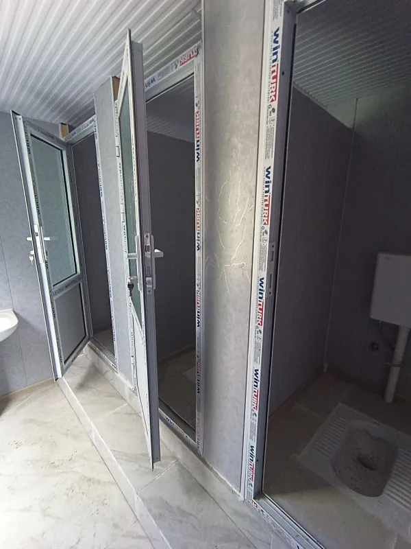 6 metrli konteyner 3 dush 3 san uzel — фото 1