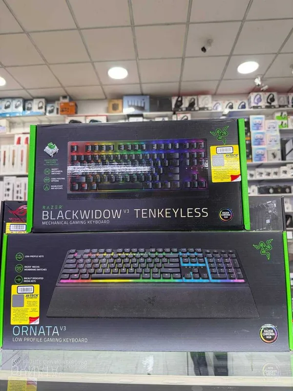 Razer периферия наушник, клавиатуры, мышки, микрофоны — фото 2