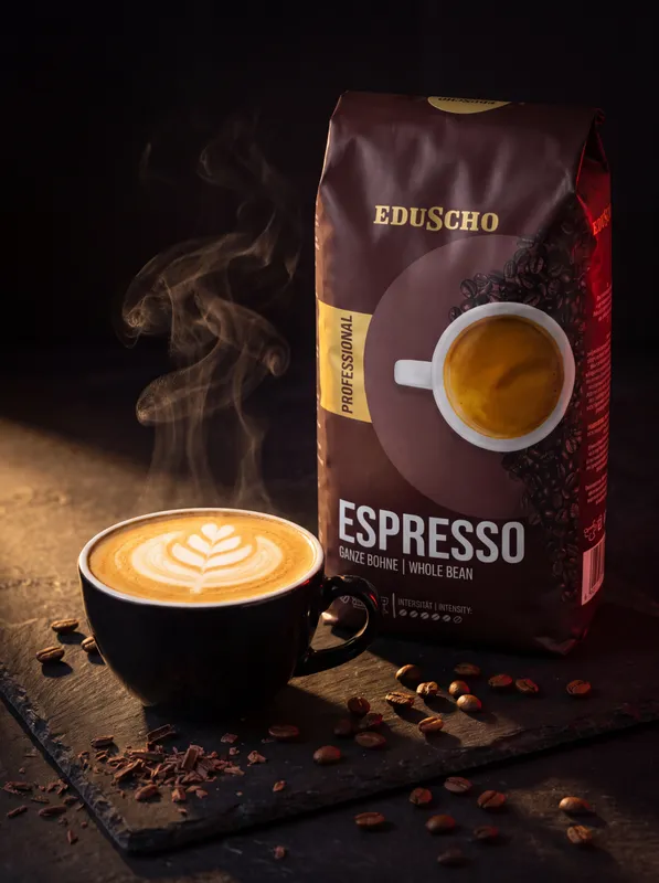 EDUSCHO Professional Espresso Donli qahva 1 kg 2