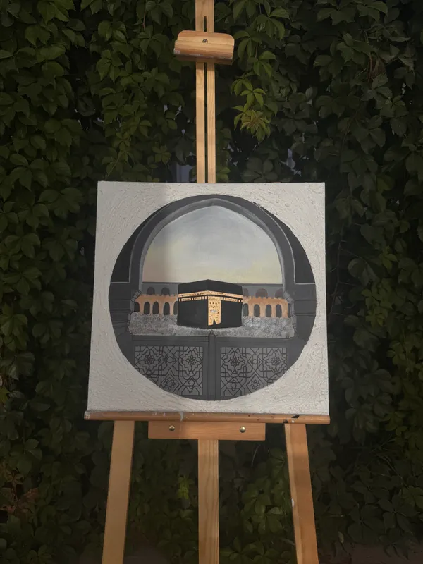 Sotiladi:Islomiy mavzuda chizlgan kartina(50x50sm) 1 Sotiladi:Islomiy mavzuda chizlgan kartina(50x50sm) 1