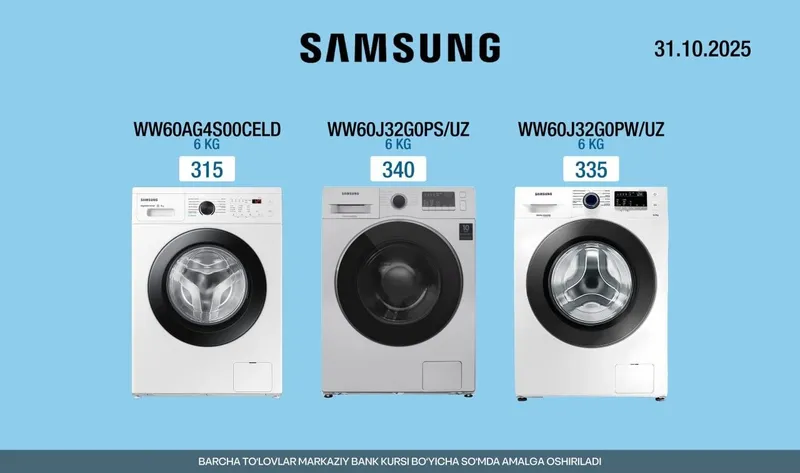 Samsung Kir moshina, Стиралька самсунг