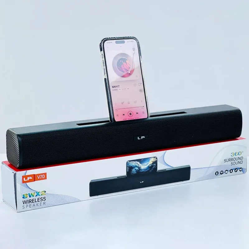 LP‑V70 Simsiz karnay — portativ, kuchli 360° ovoz LP‑V70 Simsiz karnay — portativ, kuchli 360° ovoz