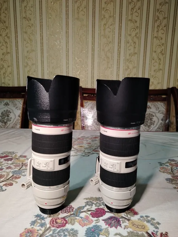 Canon 70-200 mm obyektiv sotiladi. Stabilizatori bor — фото 3