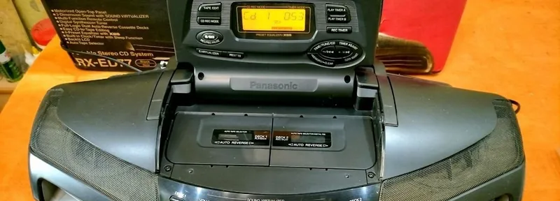 Магнитола "Panasonic" RX-ED 77 "КОБРА" 6 Магнитола "Panasonic" RX-ED 77 "КОБРА" 6