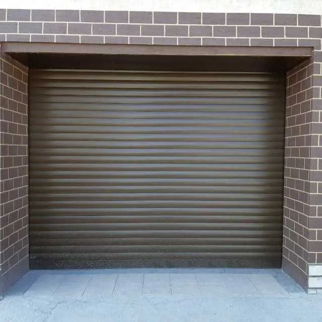Автоворота роллетного типа под ключ