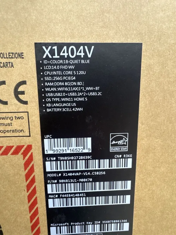 Ноутбук ASUS X1404V новый — фото 4